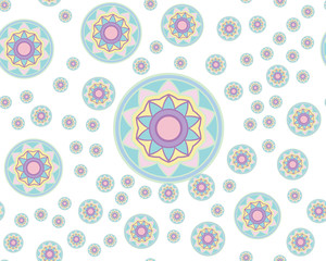 Elegant Ornaments Lace Mandala