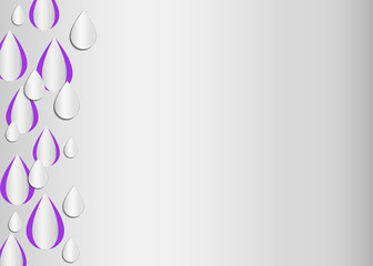Raindrop background