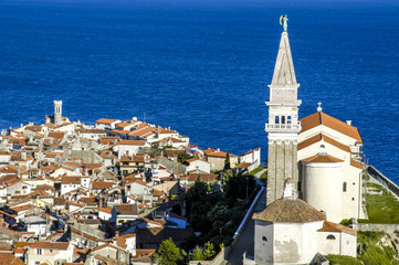 Piran, city view, Slovenia, Southern Slovenia