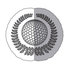 symbol golf emblem icon image, vector illustration