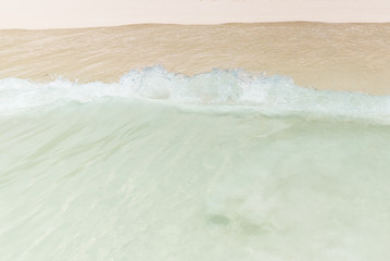 Tropical beach Sea Sand sky and summer day