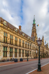 Fototapeta na wymiar Stadhuis (City Hall), Leiden, Netherlands