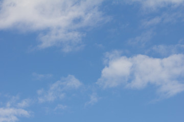 background of beautiful blue sky with clouds