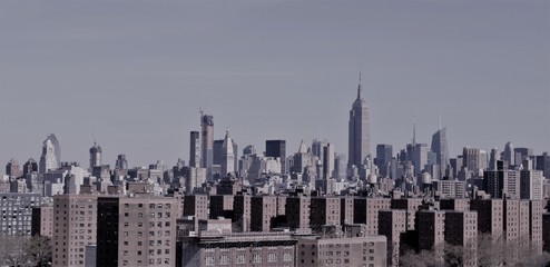 Fototapeta na wymiar large view of new york