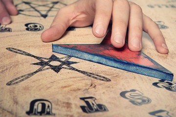 Ghosts talking through spiritual board