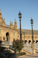 Sevilla (Andalucia, Spain): Plaza de Espana
