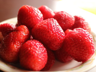 山盛りのイチゴ