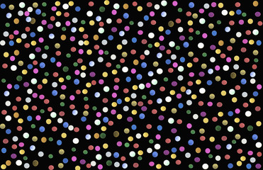 Festive background of confetti