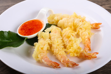Prawn tempura