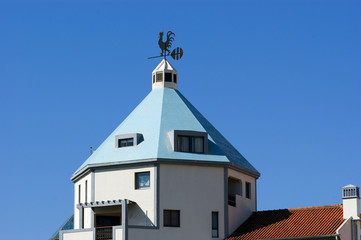 Dome of a building in Vilamoura, Algarve, Portugal