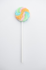 Lollipop On a white background