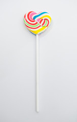 Lollipop On a white background