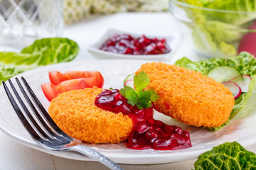 Gebackenes Camembert