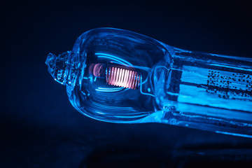 Glowing Halogen Bulb