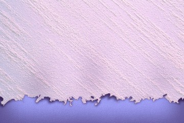 Designed blue texture of fleece fabric and grainy plaster