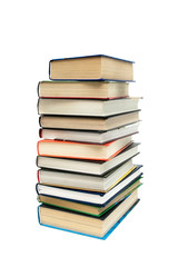 Book isolated on white background.