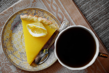 Tea with Lemon Tart