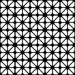 Fototapeta premium Abstract black and white seamless background of the lines