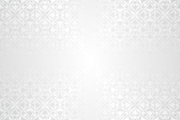 white background with vintage pattern