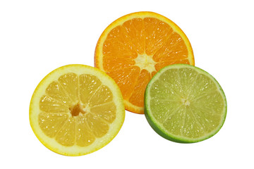 Obraz na płótnie Canvas Lemon Orange Lime