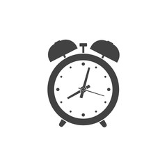 Alarm clock isolated on white background. Vector illustration