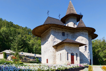 Women's orthodox monastery near rudi village at the north of republic of moldova