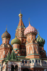 Moscow,Saint Basil's Cathedral.