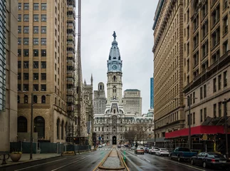 Gordijnen City Hall - Philadelphia, Pennsylvania, USA © diegograndi