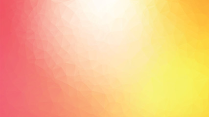 colorful geometric polygonal yellow red background