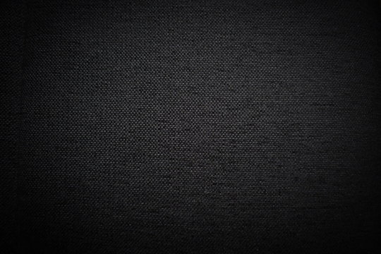 Dunkel Schwarz Hintergrund Gewebe Textil