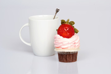 Cupcake and Mug 