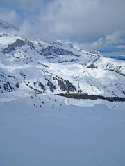 Winter mountains, Alps