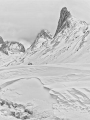 Fototapeta premium Montagne Enneigée