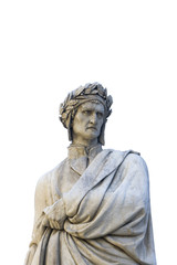 Statue of Dante Alighieri in Florence