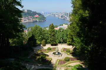 View of Douro from Crystal Palace Porto