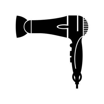 hair dryer icon vector