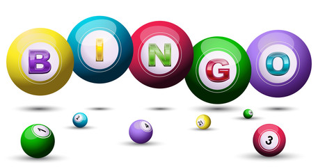 Bingo balls logo