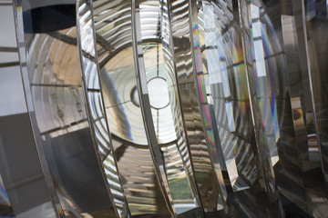 Optical Glass of a Lighthouse Light © jfjacobsz