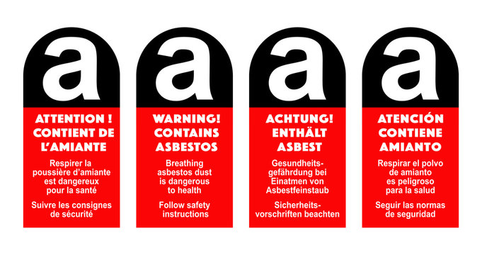 Amiante / Asbestos / Asbest / Amianto 