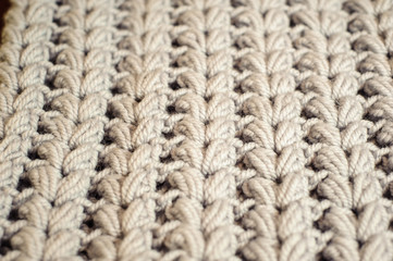 Grey wool texture background.
