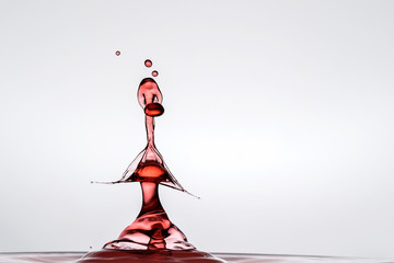 Liquid art - comic figure