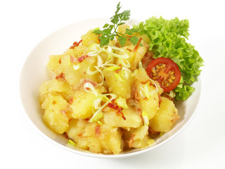 Katoffelsalat mit Speck