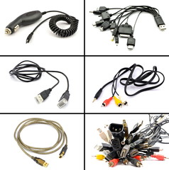 zestaw różnych kabli © robert6666