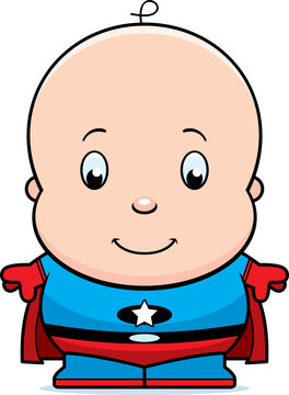 Cartoon Baby Superhero