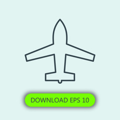 Air plane icon vector