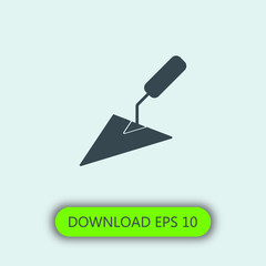 Trowel icon vector