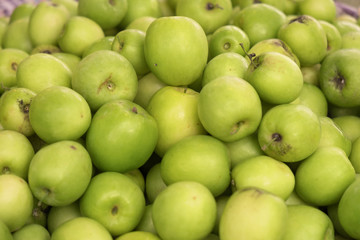 Monkey apple / Heap of monkey apple in the market.