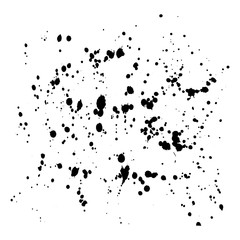 Hand-made grunge drops texture. Abstract splatters and stains on isolated background. Hand-made grunge drops texture. 