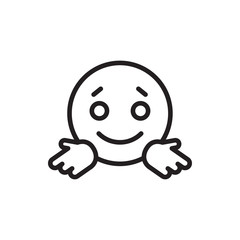 confused emoticon icon illustration