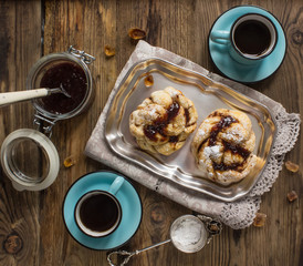 Homemade yeasted buns/